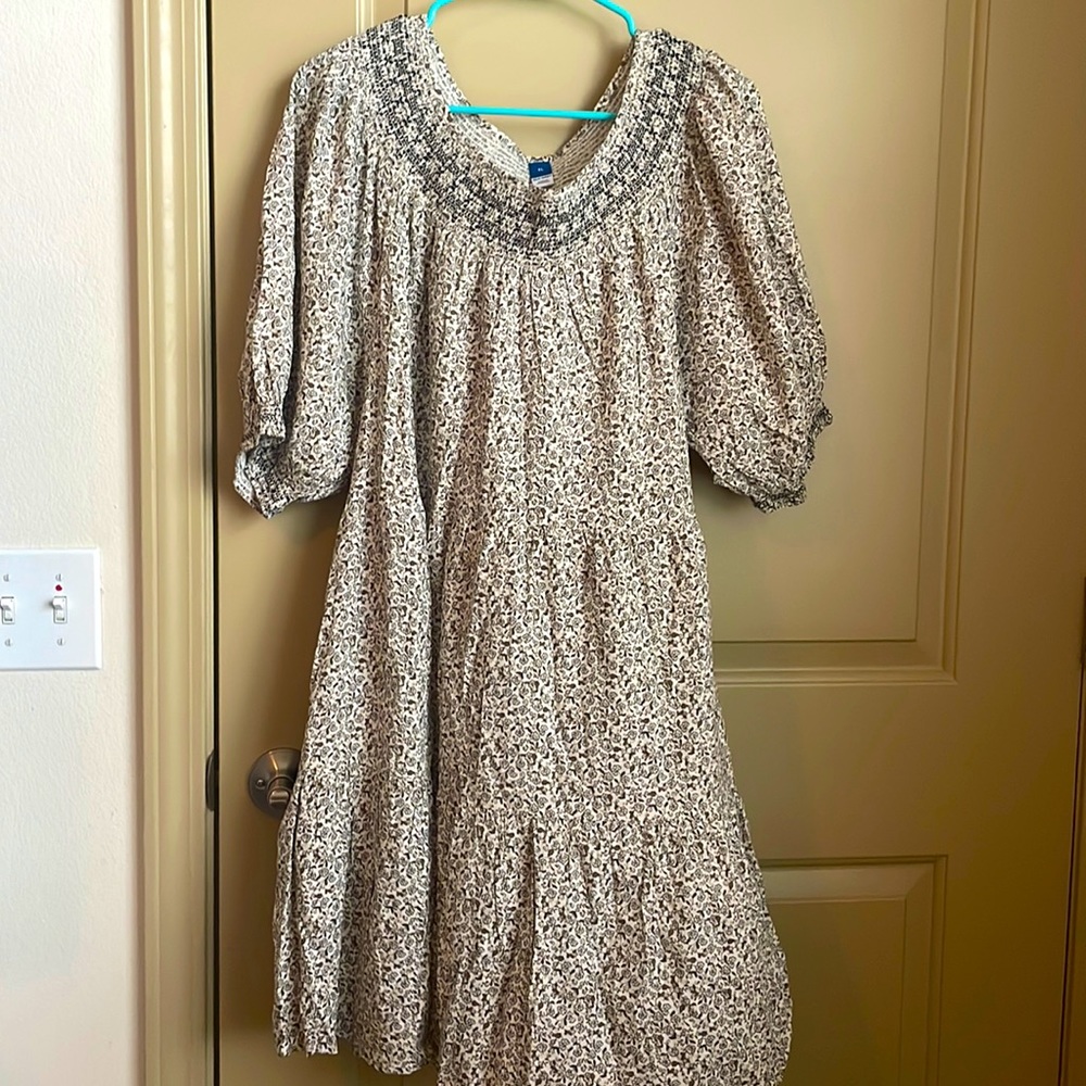 Old Navy Fall Flora Peasant Dress